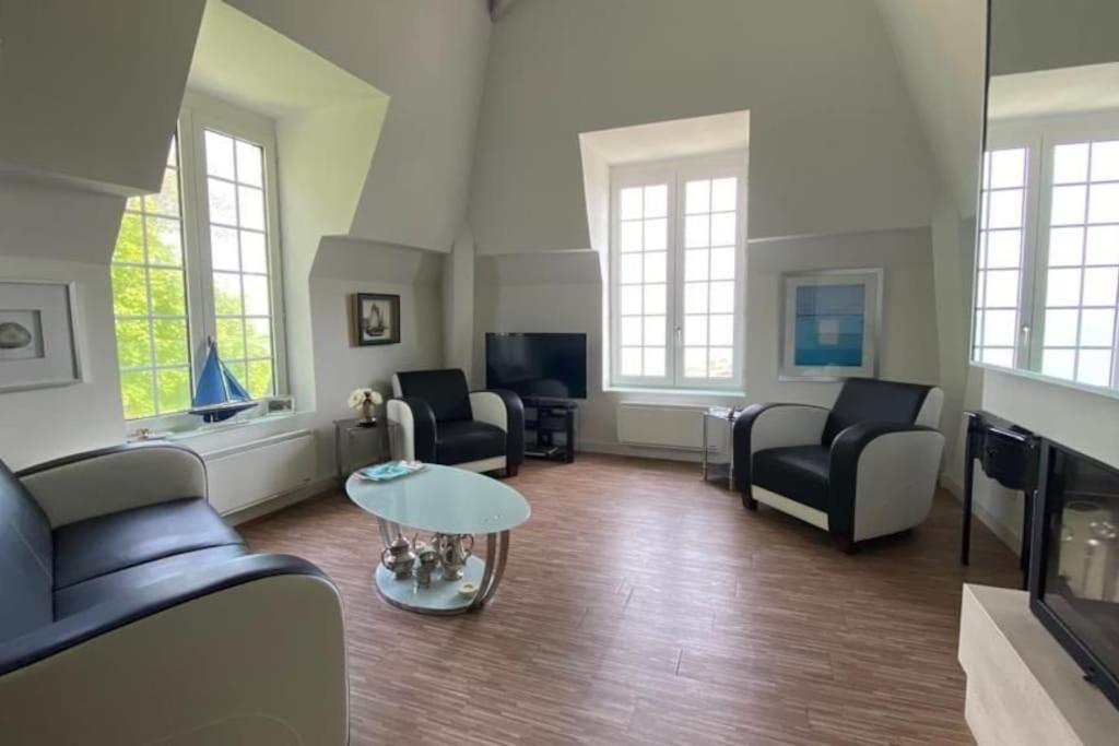 Hautot-sur-Mer Le Grand Large Superbe Appartement Vue Sur Mer מראה חיצוני תמונה